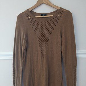 The Limited light-weight sweater w/ cut-out patten
